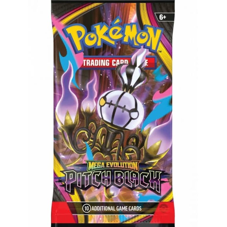 Pokémon TCG Mega Evolution Pitch Black Half Booster Box 18 Packs English