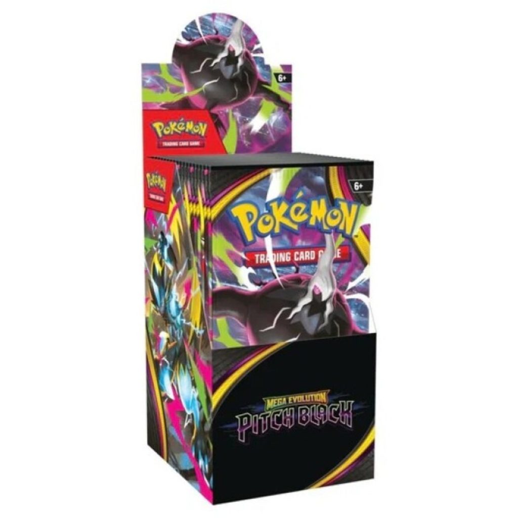 Pokémon TCG Mega Evolution Pitch Black Half Booster Box 18 Packs English