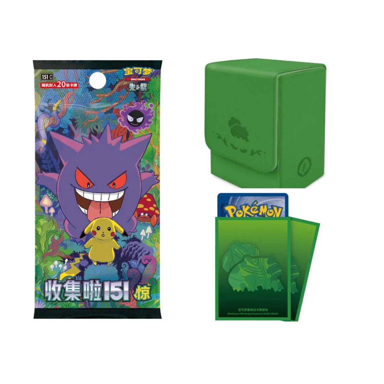 Pokémon TCG Collect 151 First Partner Premium Gift Box Bulbasaur Simplified Chinese