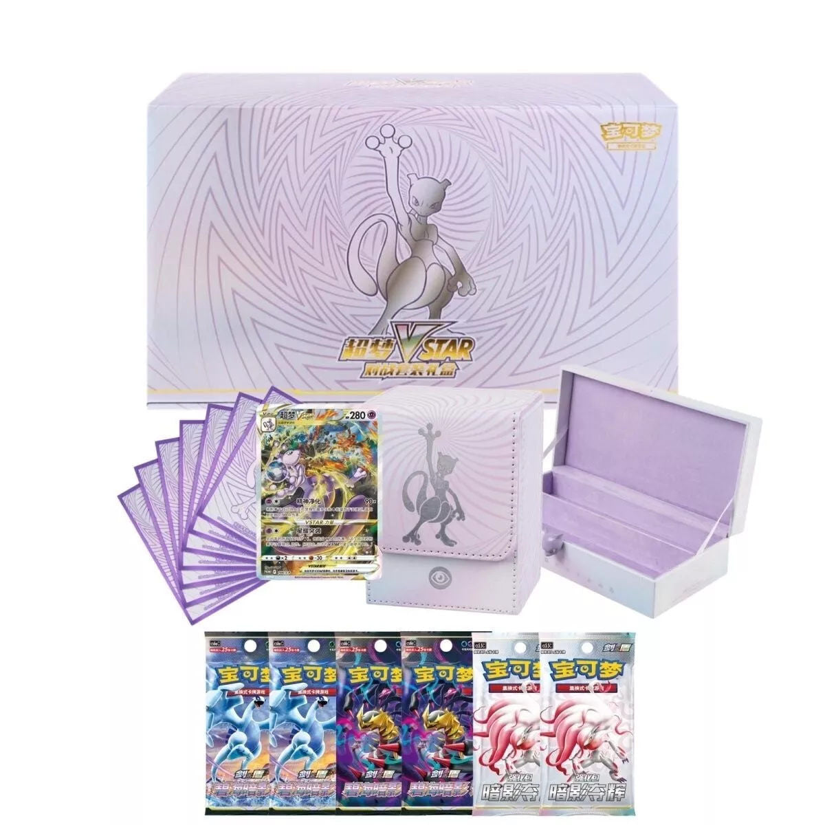 Pokémon TCG Mewtwo VSTAR Collection Set Gift Box Simplified Chinese