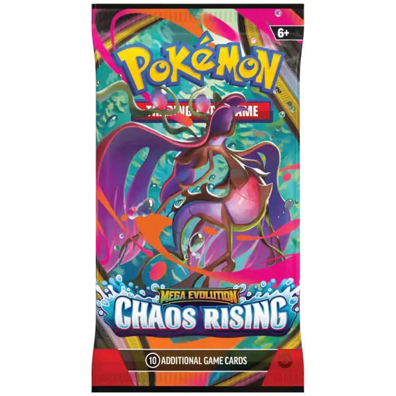 Pokémon TCG Mega Evolution Chaos Rising Booster Pack English