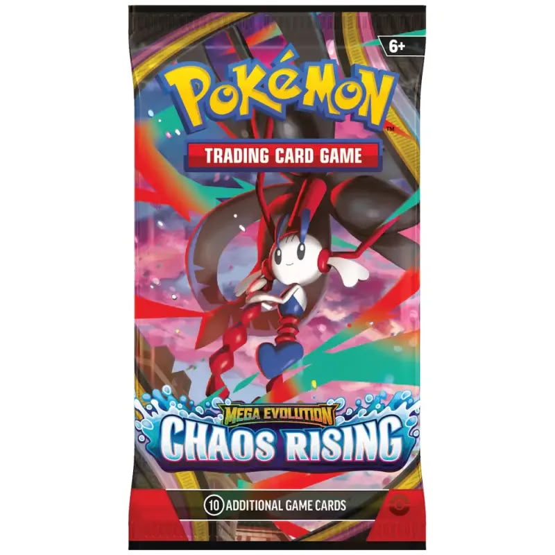 Pokémon TCG Mega Evolution Chaos Rising Booster Pack English